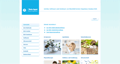 Desktop Screenshot of data-input.de
